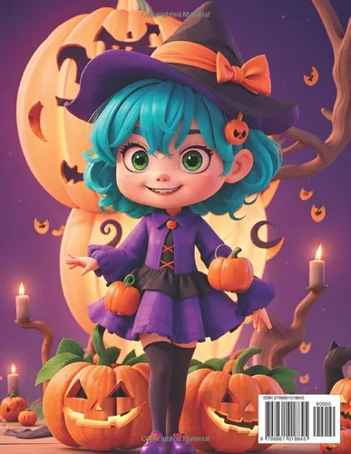 Vista 2 de Halloween 02 coloring book for kids