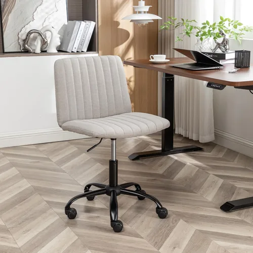 Vista 7 de Office Chair Criss Cross,Adjustable Rolling Swivel Ergonomic Computer Desks Chairs Comfy Seat for Home Office,Comfortable Mid Back Wide Gaming Desk
