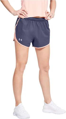 Vista 19 de Under Armour Women's Fly by 2.0 Running Shorts (027) negro / azul glaciar / reflectante