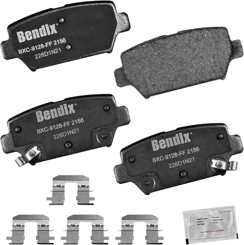 Vista 290 de Bendix Priority1 CFC154 - Juego de pastillas de freno de disco para Avanti II, Century, LeSabre, Regal, Riviera, chasis comercial, DeVille