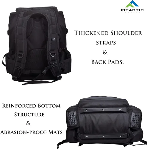 Vista 7 de Luxury Frisbee Disc Golf Bag Backpack (Capacity: 25-30 Discs)