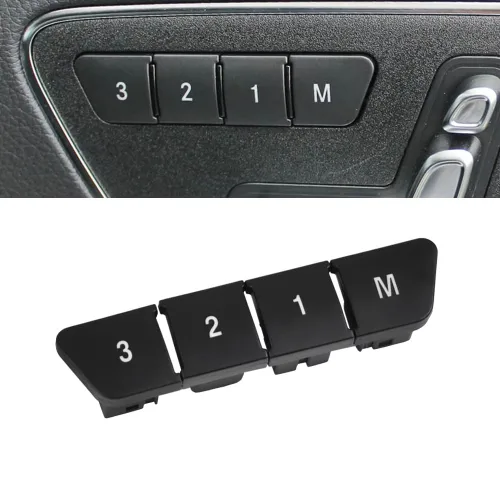 Vista 9 de Botones de interruptor de apertura de apertura de cerradura de puerta interior para Benz W204 W212 W166 Front Left Driver Side Door Lock Switch
