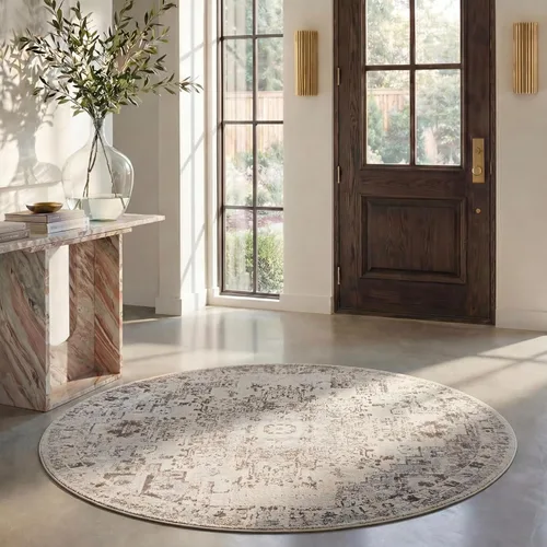 Vista 118 de Safavieh MAD473E - Tapete con diseño de medallón desgastado, bohemio elegante, colección Madison, no suelta pelos, fácil de cuidar, alto tránsito