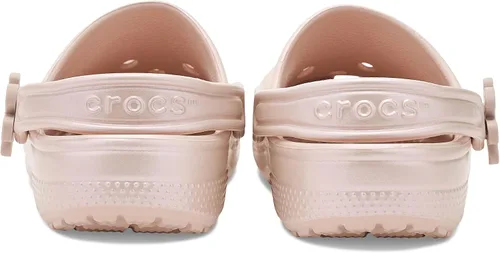Vista 7 de Crocs Zuecos clásicos unisex para niños con brillo de perlas (niño grande)