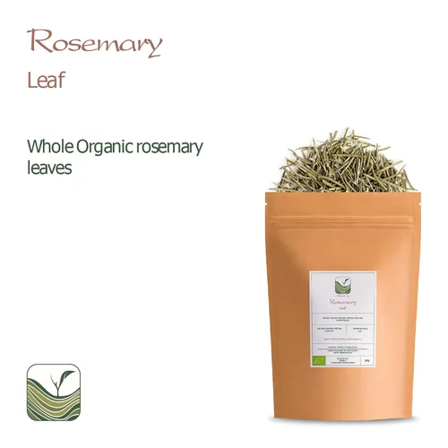 Vista 4 de Romero Orgánico Culinairy Gourmet Hierba - Rosmarinus Officinalis Seco Romero Ramitas - Romero Romero Hierbas Romero Rosario Rosario Seco Hierba