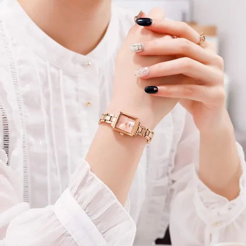 Vista 5 de SKMEI - Reloj impermeable para mujer reloj de pulsera para mujer