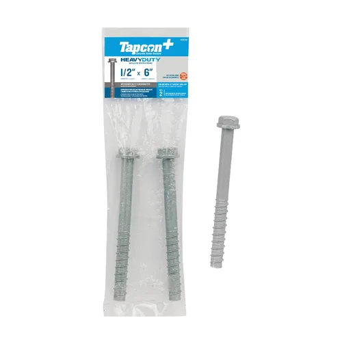 Vista 10 de Tapcon + Anclajes de hormigón Climaseal™ de cabeza hexagonal de servicio pesado 1/2 x 3, 10