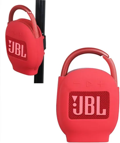 Vista 11 de Hermitshell Estuche de transporte de silicona de repuesto para altavoz Bluetooth inalámbrico JBL Clip 3 portátil e impermeable (negro camuflaje)