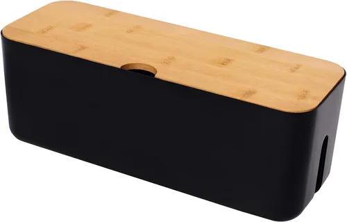 Vista 8 de Juego de Cajas de Gestión de Cables Changsuo, Cajas Organizadoras de Cables para Extensión de Cables, Tira de Alimentación, Protector Contra