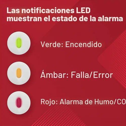 Vista 6 de Kidde Detector de humo y monóxido de carbono cableado, batería de reserva AA, alertas de voz, interconectables, indicadores de luz de advertencia