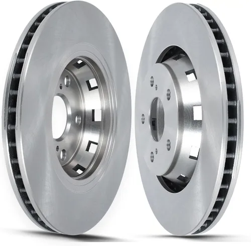 Vista 20 de SCITOO Rotores de freno trasero para Honda para CR-V 2002-2004 Frenos de disco perforados y ranurados Rotores de reemplazo: 31304