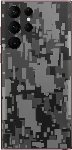 Vista 25 de SopiGuard Adhesivo para Samsung Galaxy S23 Ultra Full Body Wrap Precision Edge-to-Edge (negro cepillado)