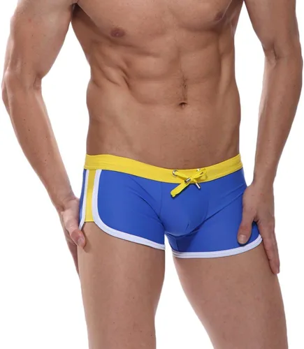 Vista 2 de CaveHero Traje de baño para hombre de secado rápido de nailon con forro