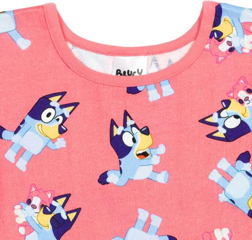 Vista 6 de Bluey Vestido de patinadora para niñas pequeñas a niños grandes