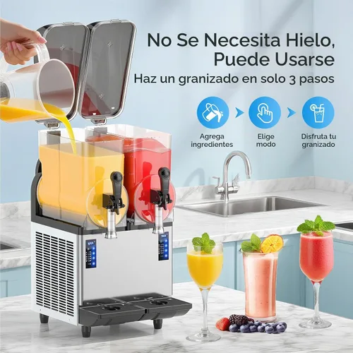 Vista 5 de Mojgar Fabricante congelado comercial de la bebida, máquina granizada