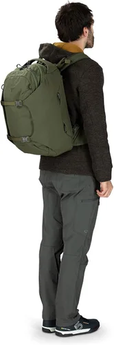 Vista 9 de Osprey Mochila de viaje Porter 30 verde Haybale talla única