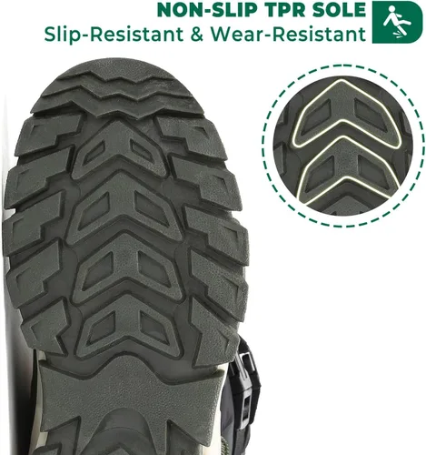Vista 6 de Mishansha - Botas para la nieve para niño y niña, botas impermeables para el invierno, antideslizantes y cálidas para el clima frío
