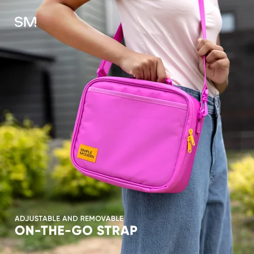 Vista 2 de Simple Modern - Lonchera unisex Hadley con correa para el hombro
