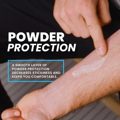 Vista 8 de Super Fresh Desodorante de bola para hombres – Protección en polvo Previene partes adhesivas y olores del hombre Sin talco, sin parabenos, sin