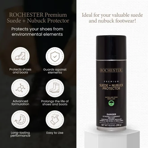 Vista 4 de Rochester Producto protector de gamuza para el cuidado del calzado