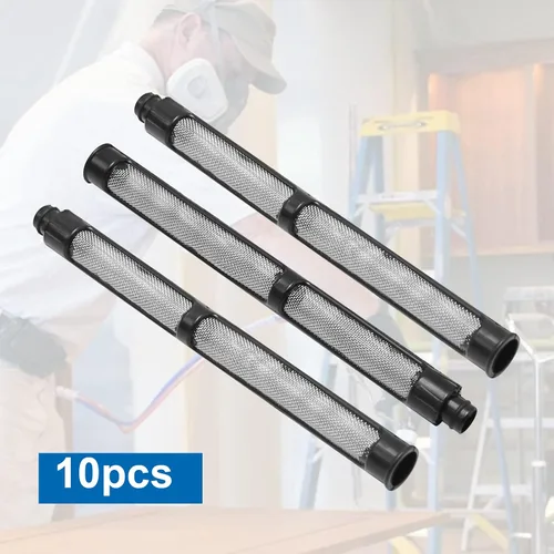 Vista 5 de Paquete de 10 filtros de pistola de pulverización sin aire 287032 adecuados para pistola de pulverización Graco Filtro 60 malla