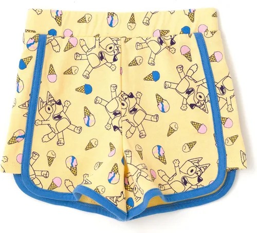 Vista 4 de Bluey Bingo Girls Cosplay Tank Top and Active Retro Dolphin French Terry Shorts Toddler to Little Kid