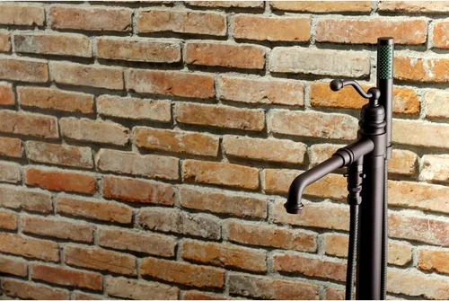 Vista 4 de Kingston Brass KS7035ABL - Grifo de bañera independiente con ducha de mano, bronce aceitado