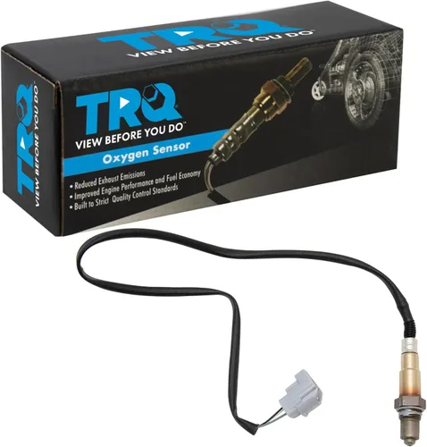 Vista 282 de TRQ Sensor de Oxígeno O2 de 4 Hilos de Banda Estrecha Compatible con VW Atlas 2.0L 2018-21, VW GTI 2.0L 2016-18, Audi A3 Quattro 2.0L 2015-18, VW
