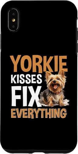 Vista 11 de Funda para iPhone 13 Pro Max Yorkshire Terrier Dog Yorkie - Yorkie kisses arreglar todo