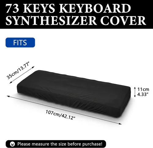 Vista 2 de Musiin Funda de teclado prémium de 73 teclas compatible con KORG Grandstage