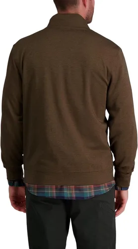 Vista 3 de Haggar Camisa de manga larga con cremallera para hombre