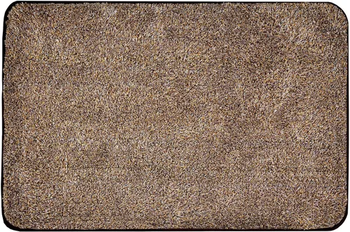 Vista 8 de Eurow Trek N' Clean - Tapete de tracción de microfibra suave y afelpada, súper absorbente, de secado rápido, tapete antideslizante para entrada Gris