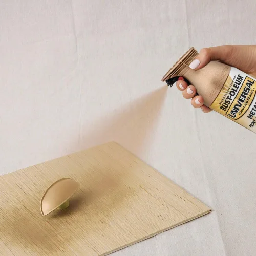 Vista 4 de Rust-Oleum Pintura en aerosol metálica universal para todas las superficies, cobre envejecido Cobre (Aged Copper)