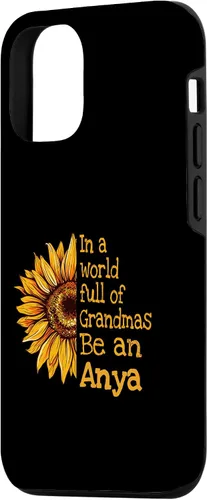 Vista 2 de iPhone 14 In A World Of Grandmas Be An Anya Hungría Abuela húngara Case