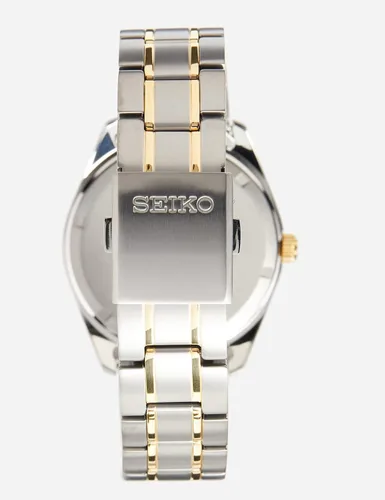 Vista 5 de Seiko Reloj clásico de cuarzo con esfera verde para hombre SUR377 Movimiento de cuarzo