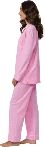 Vista 130 de PajamaGram Conjunto de pijama para mujer – Pijama para mujer, jersey novio, 100% algodón