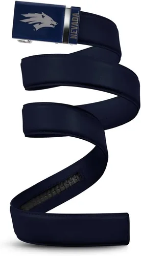 Vista 5 de Mission Belt Con licencia oficial de la NC Alabama Crimson Tide Crimson Tide (Cuero Negro)