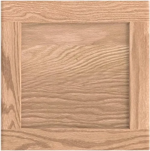 Vista 11 de Puerta de gabinete de cocina de roble inacabada estilo shaker de 11 x 18 pulgadas, reemplazo