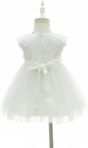 Vista 5 de Vestido formal de bautizo para niña