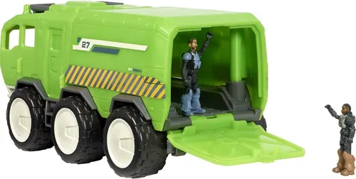 Vista 6 de Mattel Disney y Pixar Lightyear - Vehículo de juguete pequeño con 2 figuras, Buzz Lightyear Truck, Buzz & Izzy Figures, Hyperspeed Series