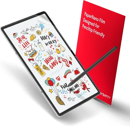 Vista 12 de bersem Paquete de 2 protectores de pantalla Paperfeel compatibles con iPad Mini 5 (2019) y iPad Mini 4, compatible con lápiz, antirreflejos con kit