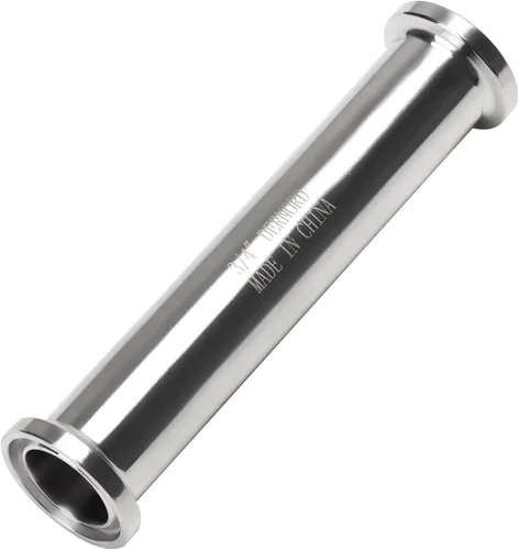 Vista 7 de DERNORD Tubo sanitario de bobina de acero inoxidable 304 con abrazadera triple de 1/2 pulgada Tubo de 3/4 pulgadas OD