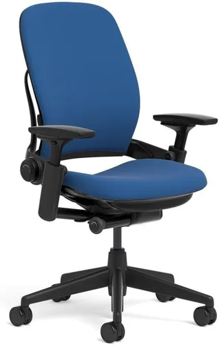 Vista 10 de Steelcase Ruedas duras tapizadas Leap - Onyx Negro