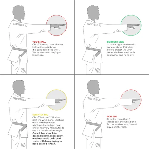 Vista 8 de Sanabul Essentials V.2 Ultra Light BJJ Jiu Jitsu Gi (ver guía especial de tallas)