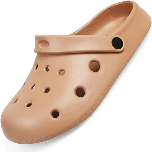 Vista 9 de Zuecos de jardín para mujeres y hombres, zapatos antideslizantes, sandalias clásicas para usar fuera del hogar, uso casual, antideslizante, cojín