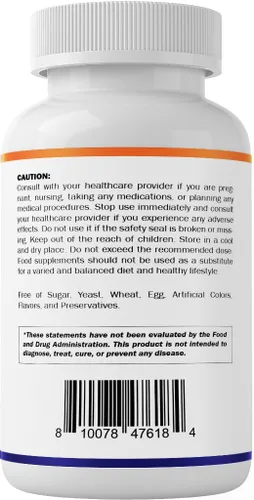 Vista 9 de Vitamatic Lactato de magnesio 2000 mg por porción – 180 tabletas – Apoya la salud muscular, del corazón, de los huesos y del sistema nervioso* – Sin