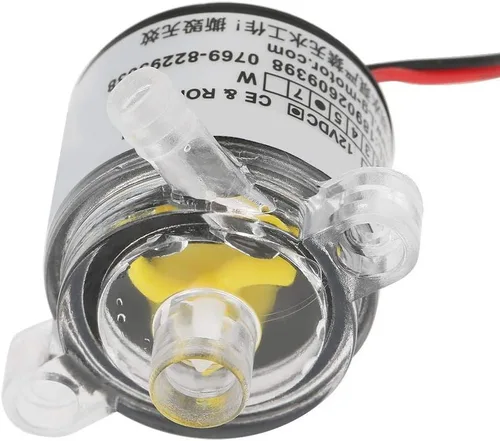 Vista 5 de 12V sin escobillas, DC 12V mini sin escobillas 2L/min grado alimenticio sumergible sin escobillas