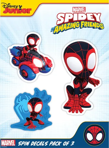 Vista 19 de Marvel Spidey and His Amazing Friends Calcomanías - Juego de 4 calcomanías de vinilo Ghost-Spider Gwen Stacy para automóvil, botella de agua