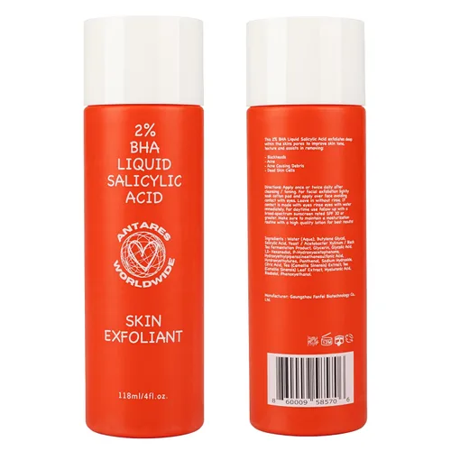 Vista 3 de Exfoliante líquido para la piel con ácido salicílico BHA al 2%