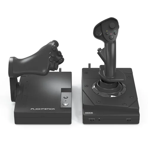 Vista 2 de HORI HOTAS Flight Stick Designed for Xbox Series XS, Xbox One and PC - Officially Licensed By Microsoft